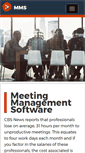 Mobile Screenshot of meetingmanagementsoftware.com