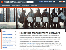 Tablet Screenshot of meetingmanagementsoftware.com